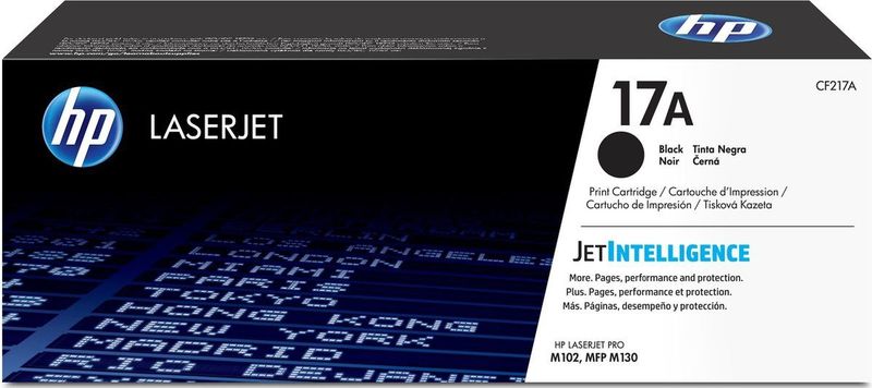 HP T17A Toner - Zwart