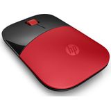 HP Z3700 Red Wireless Mouse muis Kantoor Ambidextrous RF Draadloos Optisch 1200 DPI