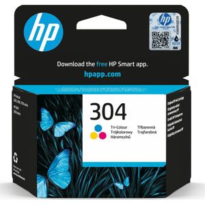 HP 304 Inktcartridge Drie kleuren