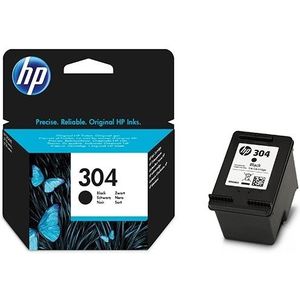 HP 304 (N9K06AE) inktcartridge zwart (origineel)