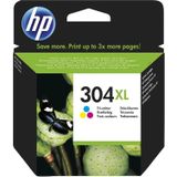 HP 304XL Tri-color Original Ink Cartridge inktcartridge 1 stuk(s) Origineel Hoog (XL) rendement Cyaan, Magenta, Geel