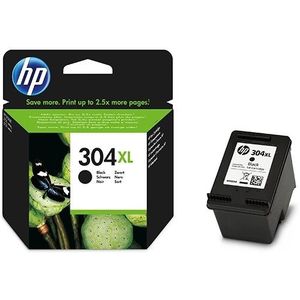 HP 304XL Zwart inkt cartridge origineel, 300 pagina's, OEM N9K08AE