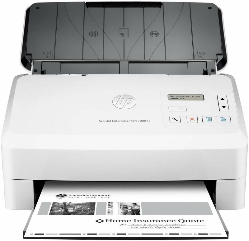 HP ScanJet Enterprise Flow 7000 s3 Sheet-feed Scanner - Documentscanner