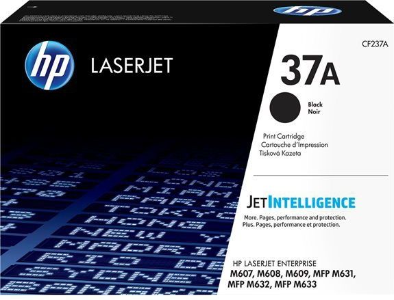 HP LaserJet Tonercartridge - Zwart - 37A