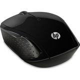 HP - 200 BLK - Draadloze Muis - Zwart - Ergonomisch Design