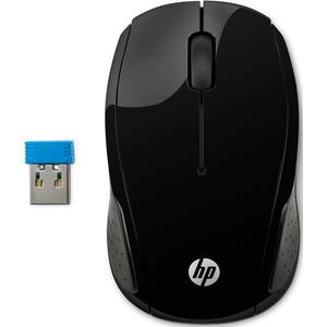 HP - 200 BLK - Draadloze Muis - Zwart - Ergonomisch Design
