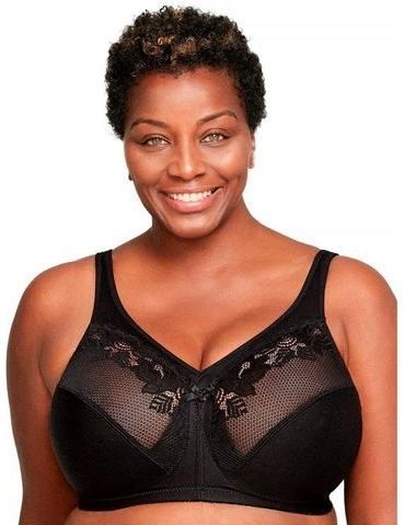 GLAMORISE - MagicLift Minimizer-BH - Schwarz Unterwäsche 1 ct Damen (57.89 € / 1 ct)
