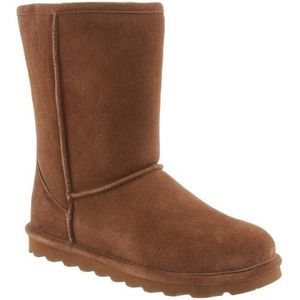 Bearpaw Elle Korte brede Slouch laarzen voor dames, Bruin Hickory Ii 220, 36 EU