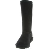 BEARPAW Elle Tall - Damesmode Laarzen - Zwart - Nubuckleer - Warm Gevoerd