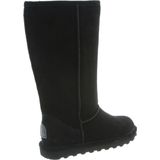 BEARPAW Elle Tall - Damesmode Laarzen - Zwart - Nubuckleer - Warm Gevoerd