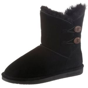 Bearpaw Rosaline Enkellaarzen voor dames, Black Ii, 40 EU