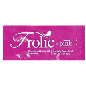 Pink - Frolic Glijmiddel 5ml.