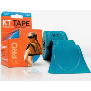 KT Tape Pro Strips Licht Blauw Rol 20 stuks