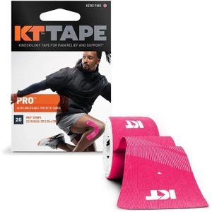 Kinesio Sporttape Kinesiotape KT Tape PRO voorgesneden 5m - Hero Pink  - Roze sporttape