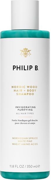 Philip B. White Label Nordic Wood Reinigende Shampoo voor Lichaam en Haar 350 ml