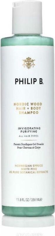 Philip B - Bath & Body Nordic Wood - Haar- en Lichaamsshampoo - 60ml