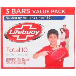 Lifebuoy Zeep Total 10 3 x 90 gr