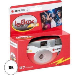 AgfaPhoto LeBox 400 27 Flits - Multipack 10x - Wegwerpcamera