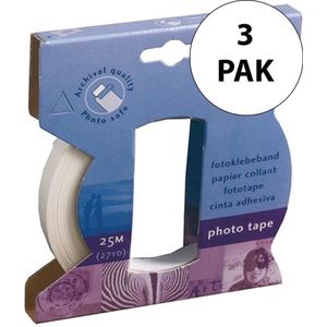 Henzo Plakmiddelen Fototape 3-pak