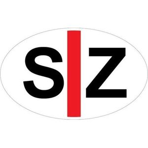 Embleem Sticker voor Blinden en Slechtzienden