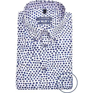 Ledub - Overhemd - Blauw - Katoen