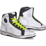 Stylmartin - Sector - Motorschoenen - Geperforeerd Microvezel en Gewaxt Leer