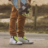 Stylmartin - Sector - Motorschoenen - Geperforeerd Microvezel en Gewaxt Leer