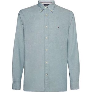 Tommy Hilfiger - Overhemd - Frosted Green - Katoen