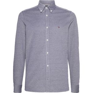 Tommy Hilfiger - Overhemd - Carbon Navy - Katoen