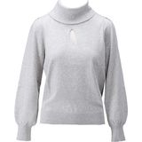 K-Design trui Z809-Light grey melange