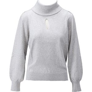 K-Design trui Z809-Light grey melange