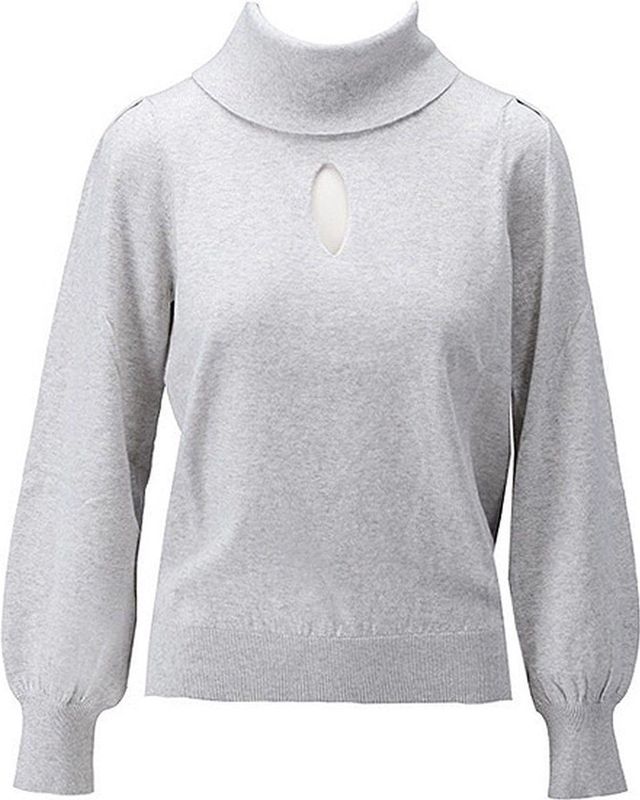 K-Design trui Z809-Light grey melange