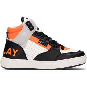 Replay Cobra Hoge sneakers - Leren Sneaker - Meisjes - Multi - Maat 37