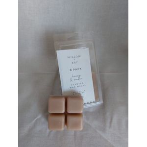 Willow & Bay Scented Wax Melts - Honing & Amber - 8x10 gram - Wax Melts