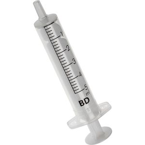 BD Discardit II - Spuit - Spuiten - Injectiespuit - Doseerspuit - Injectiespuit Zonder Naald - 5ml 10 stuks