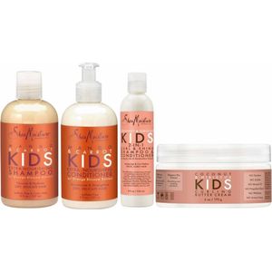 SHEA MOISTURE KIDS SET 4 STUKS Shampoo + Conditioner + Leave in Conditioner + 1 Cream