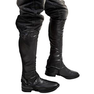 Riders Trend Rijderchaps voor volwassenen, synthetisch, uitbreidbaar, mini chaps-gaiter, XS