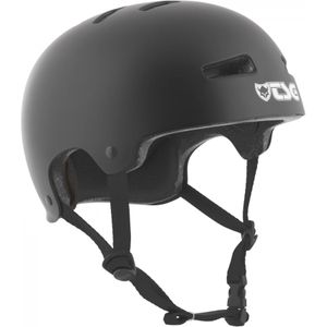 Evolution Solid Color Satin Black - Skate Helm