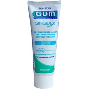 6x GUM Tandpasta Gingidex Dentifrice 75 ml