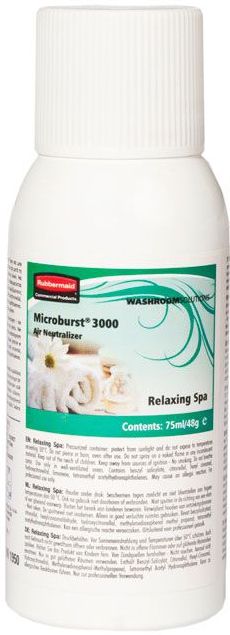 Microburst 3000-navulling Relaxing Spa 12x75ml
