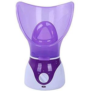 Home Spa Facial Steamer, Deep Cleaning Nano Ionic Facial Steamer Warm Mist Facial Humidifier met 3-staps aanpassing en nauwkeurige temperatuurregeling voor een gehydrateerde huid,Purple