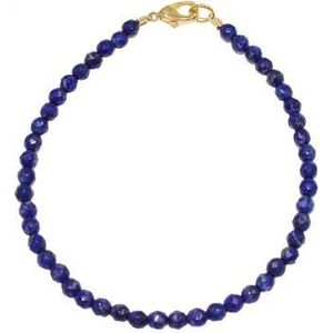 Firetti Armband »Schmuck Geschenk Armschmuck Armkette Farbstein Edelstein«, Made in Germany - mit Lapislazuli