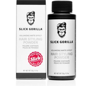 Slick Gorilla - Hair Styling Powder - Wit - Vegan - Veel Volume en Structuur