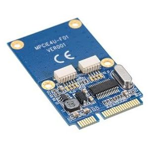 PCIe PCI-E naar USB-adapter mPCIe naar 5-pins 2-poorten Dubbele USB2.0 Mini Converterkaart