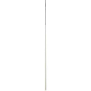 Hanglamp, 1 x LED 2, 1 W, met diffuser van geperst glas, serie Slim, zwart, 2,6 x 16 x 100 cm (092503/10)
