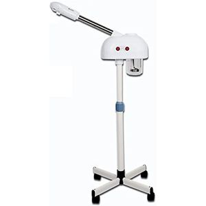 Professionele Facial Steamer, Nano Ion Hot Mist Ozon Luchtbevochtiger Verstelbare Hoogte en Ozon Functie Facial Steamer voor Thuis en Schoonheidssalon