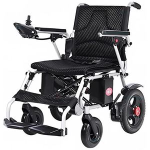 Bueuwe Elektrische rolstoel, opvouwbaar, lichte elektrische rolstoel, elektrische rolstoel voor binnen en buiten, elektrische rolstoelen met 24 V 13 A-batterij, gewicht 28 kg