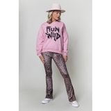 Colourful Rebel - Run Wild - Sweat - Groen - Organisch Katoen - Loose Fit