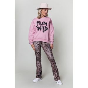 Colourful Rebel - Run Wild - Sweat - Groen - Organisch Katoen - Loose Fit