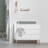 Europe Baby Sterre Commode Wit